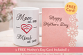 Personalized Mother's Day Mug | Custom Established Year, Free Card Included