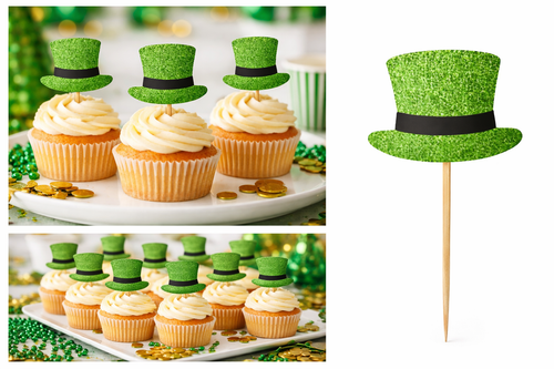Leprechaun Cupcake Toppers